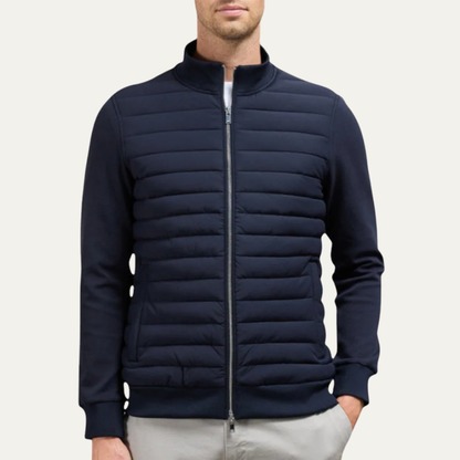Rugged Men's Sherpa Lined Denim Jacket