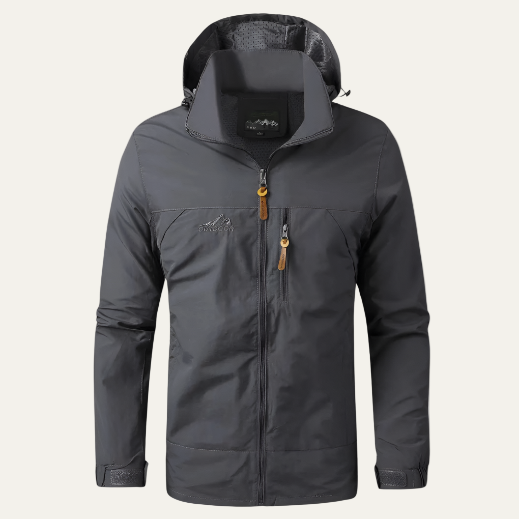Waterproof Men's Windproof Hooded Jacket