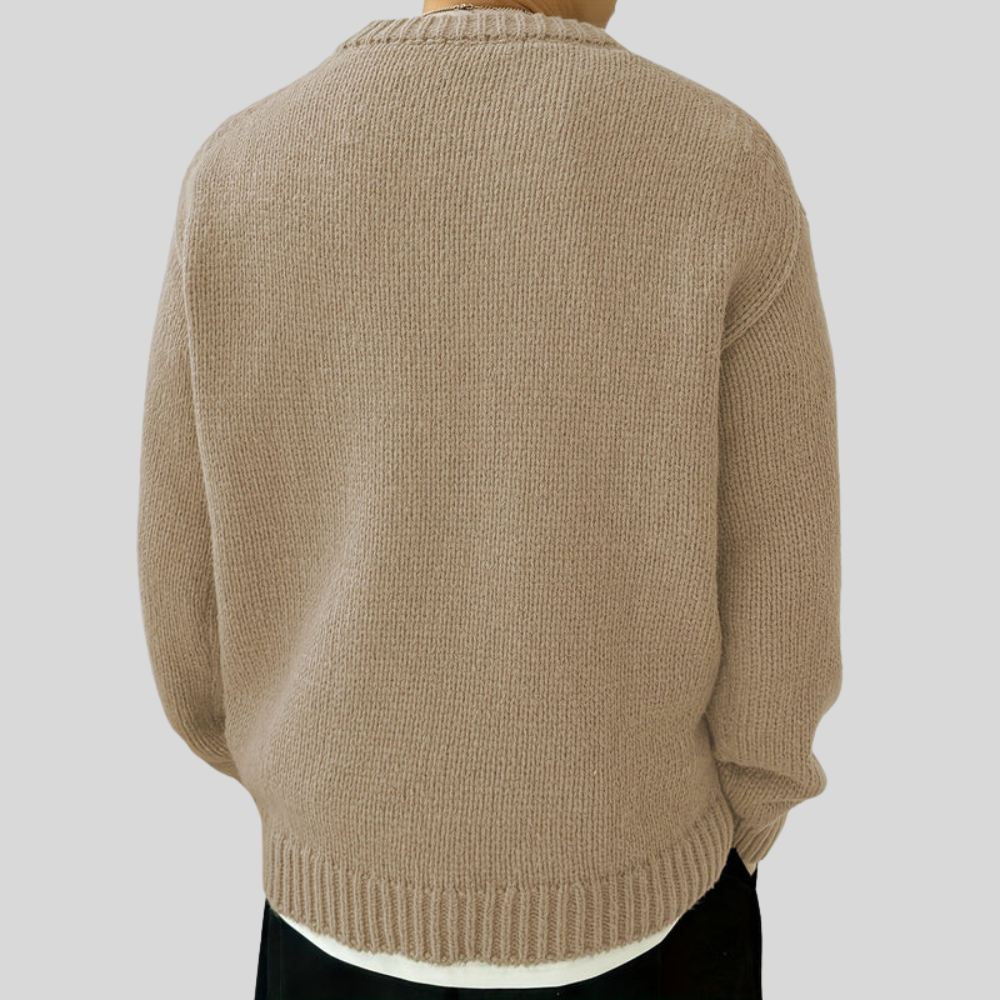 Comfy Men's Crew Neck Sweater