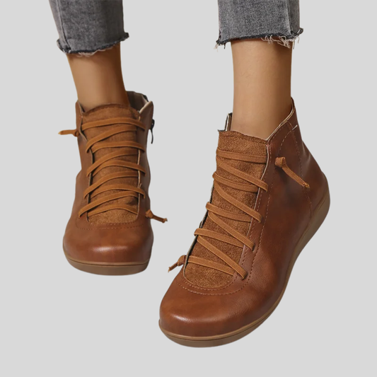 Relaxed Fit Everyday Ankle Boots - OutfitLondon