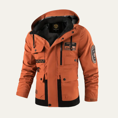 Waterproof Men's Outdoor Tactical Jacket with Hood