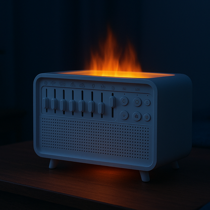 Soothing Sound Machine with Night Light & Humidifier