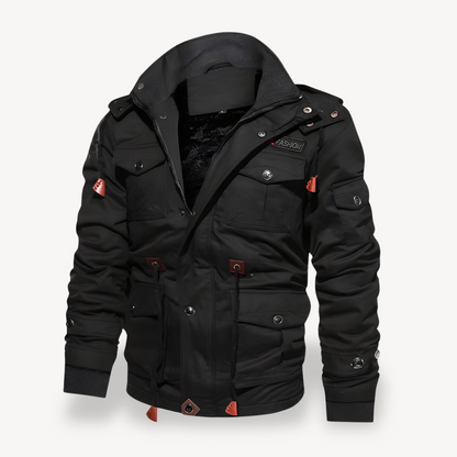 Warm Waterproof Mens Parka Coat with Pockets