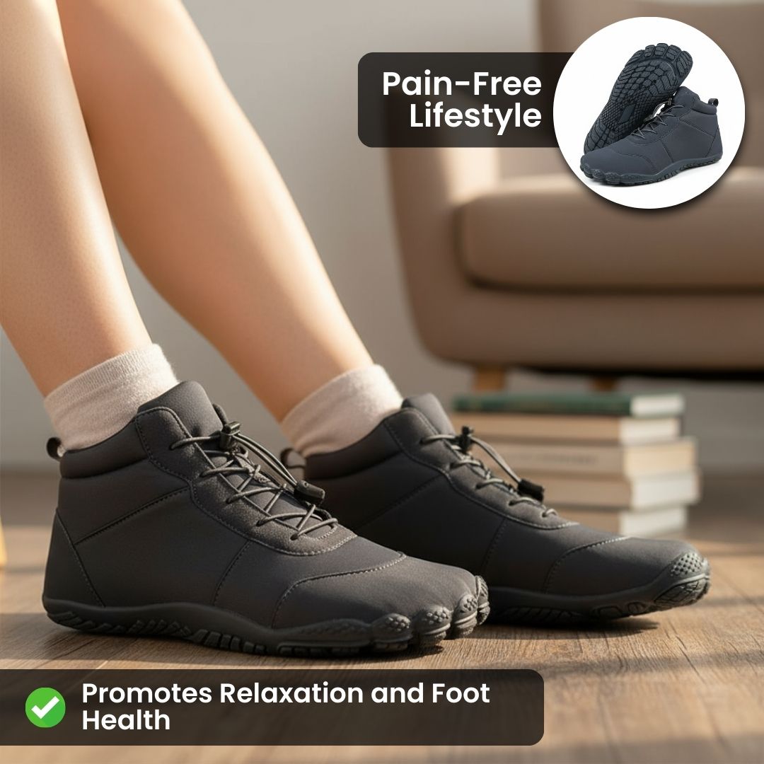 Warm Waterproof Insulated Snow Boots - Extra Roomy Toe Box