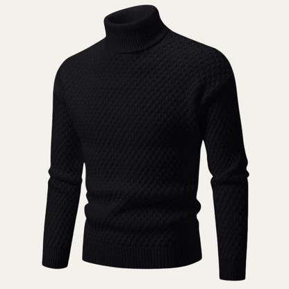 Classic Men's Slim Fit Wool Crew Neck Sweater