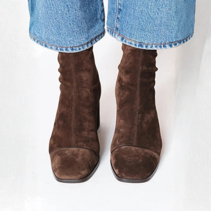 Luxurious High Heel Ankle Boots