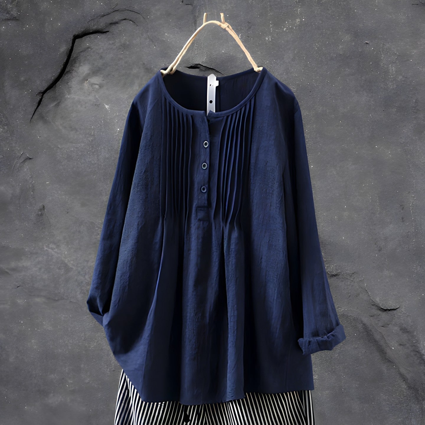 Slimming Waist Tunic Tops for Ladies - OutfitLondon