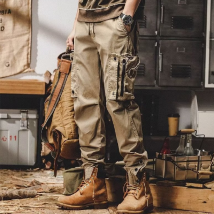 Men's Tactical Cargo Pants with Extra Pockets - OutfitLondon