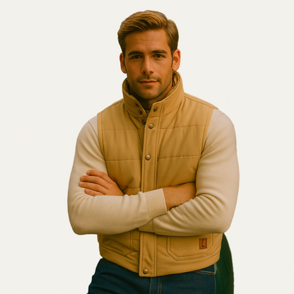 Warm Padded Men's Down Gilet Vest