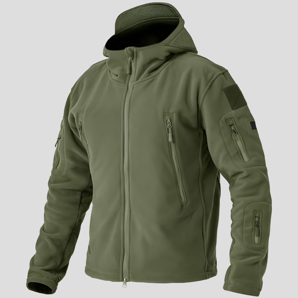 Warm Water Resistant Mens Fleece Coat