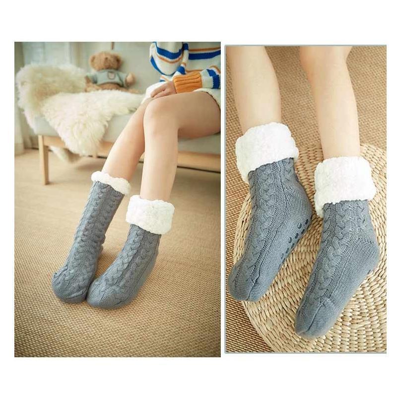 Soft Fuzzy Home Socks