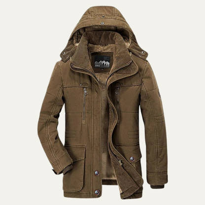 Warm Waterproof Hooded Outdoor Jacket