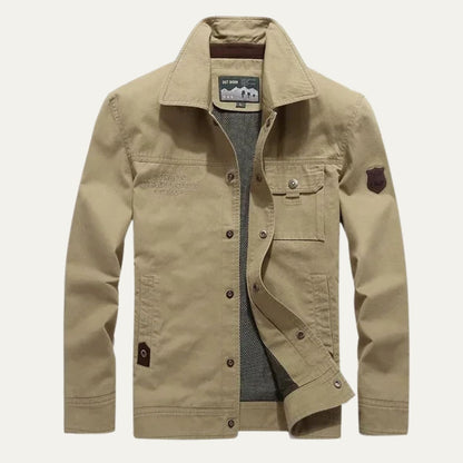 Rugged Outdoor Cargo Jacket For Men