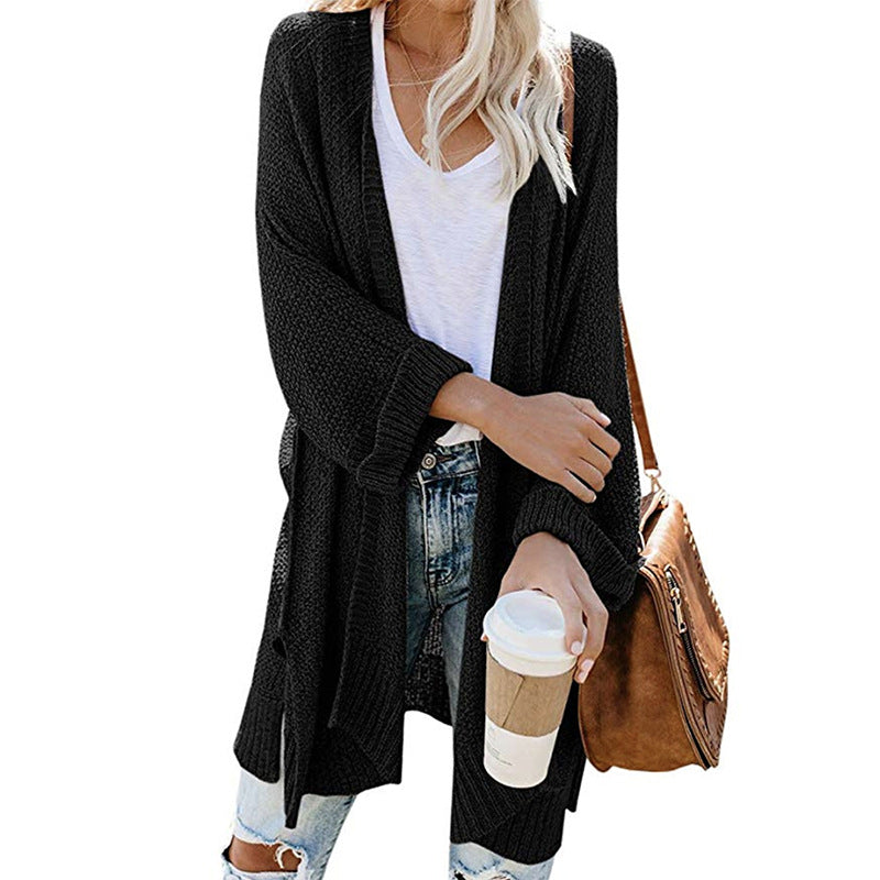 Soft Women's Pocket Open Cardigan Sweater