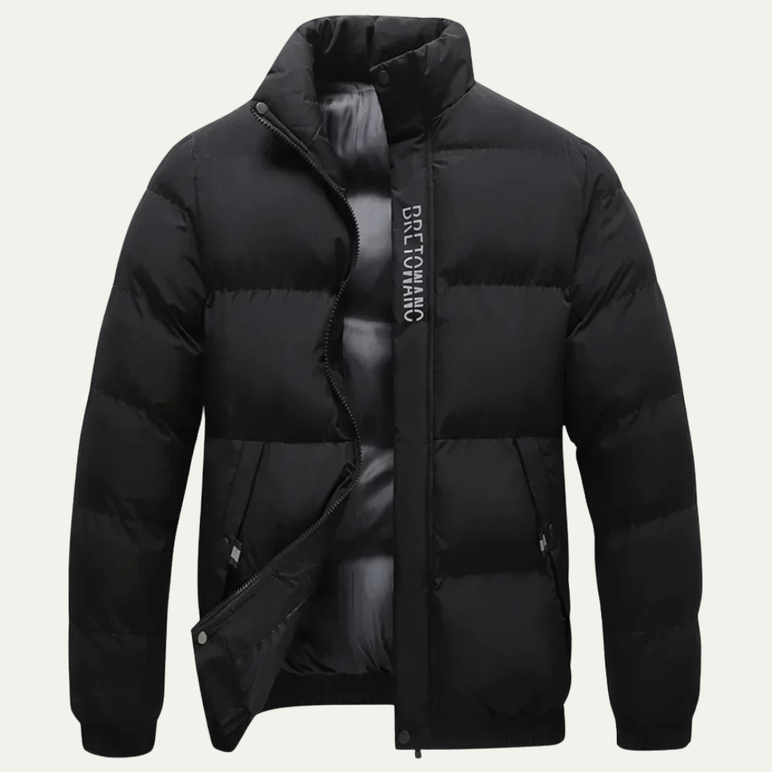 Men's Warm Padded Waterproof Parka Jacket