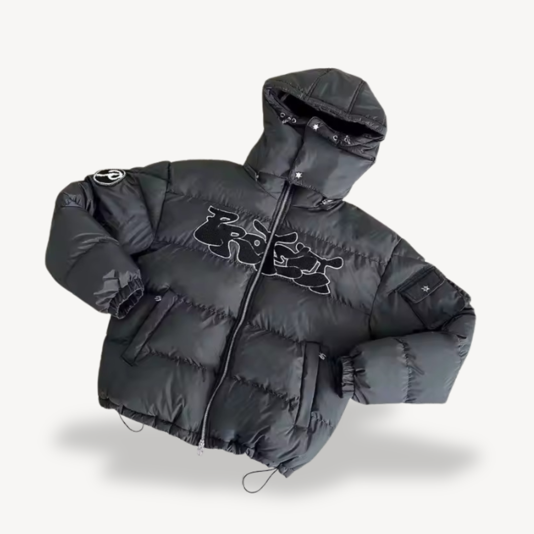 Men's Cool Quilted Hoodie Jacket