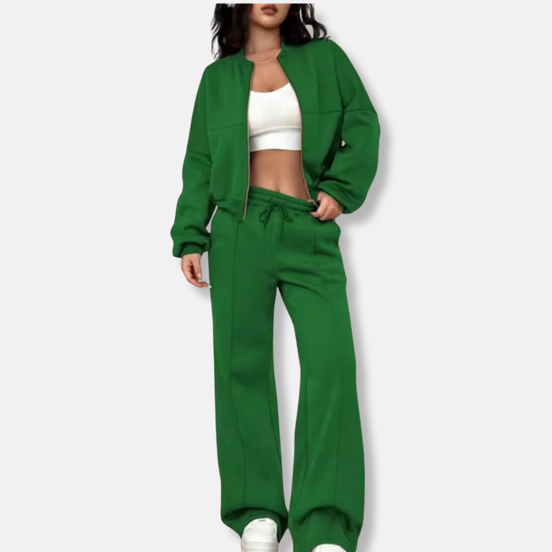 Casual 2-Piece Tracksuit Set