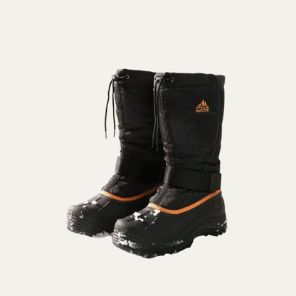 Men's High Insulated Snow Boots with Strap and Laces
