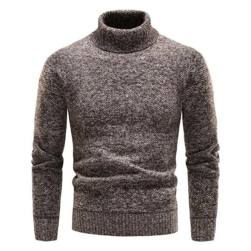 Cozy Mens Thermal Crew Neck Winter Sweater