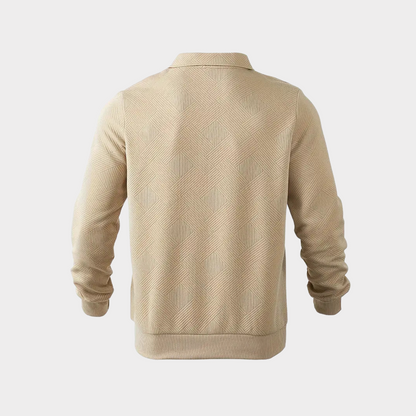 Koen | Classic Warm Quarter Zip Sweater for Men