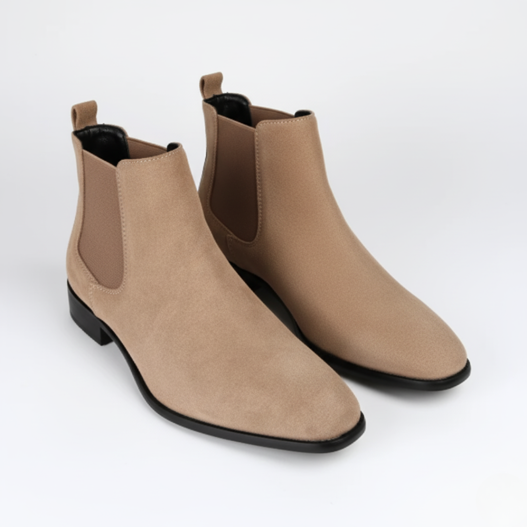 Classic Leather Ankle Boots - OutfitLondon