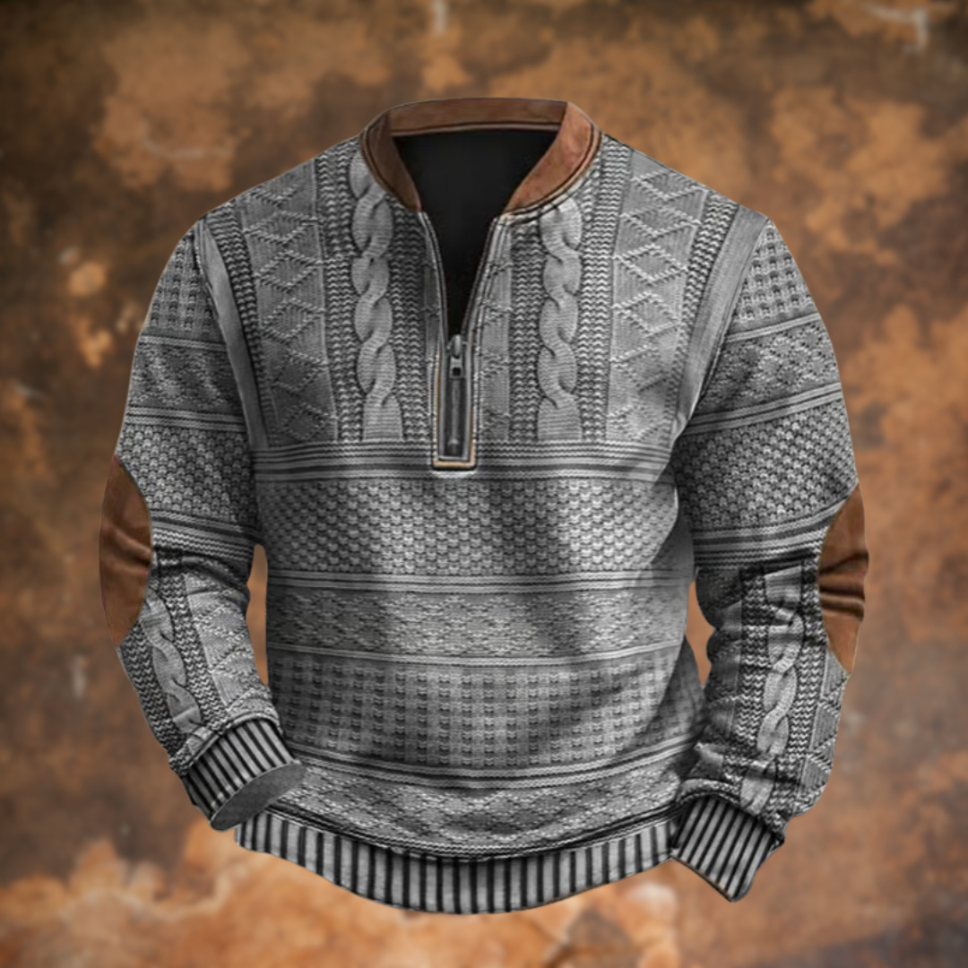 Men's Zip Up Hoodie with Pockets