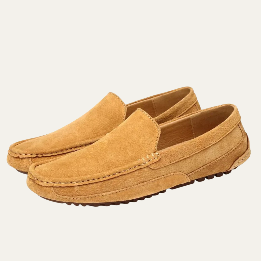 Luxury Leather Slip On Moccasins - OutfitLondon