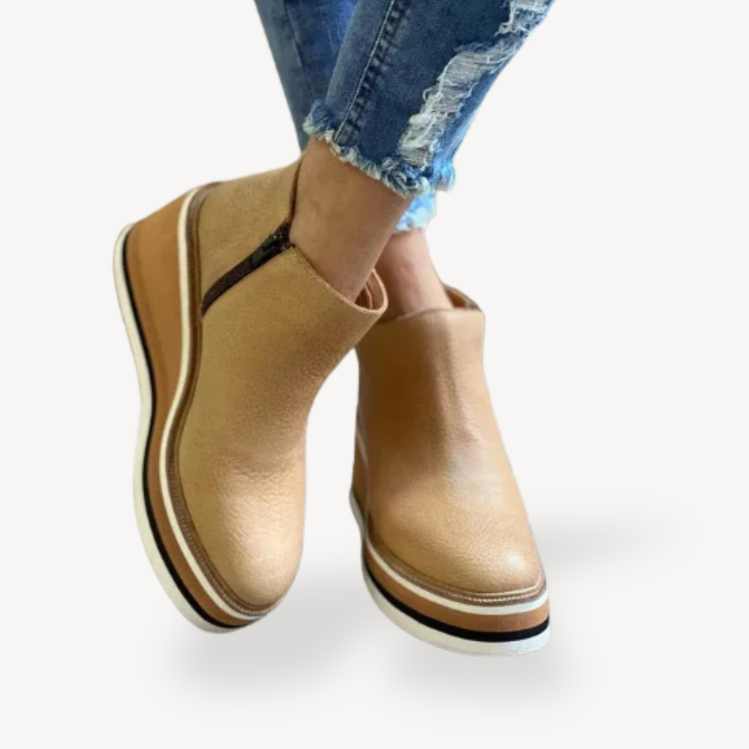 Comfortable Supportive Ankle High Boots