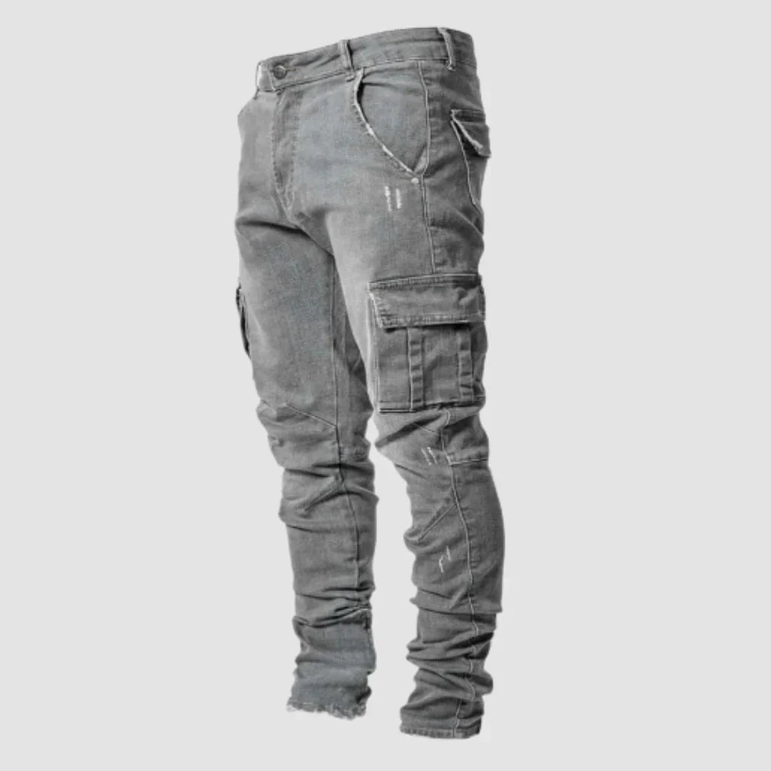 Comfort Fit Relaxed Straight Jeans