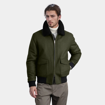 Cozy Gray Fleece Lined Jacket