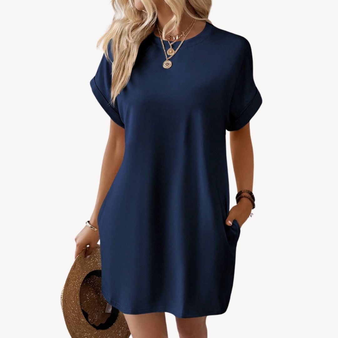 Relaxed Fit Women's T-Shirt Dress