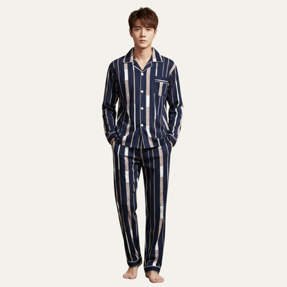 Comfortable Mens Sleepwear Pajama Set