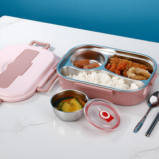 Insulated Food Container Stainless Steel Lunchbox - OutfitLondon