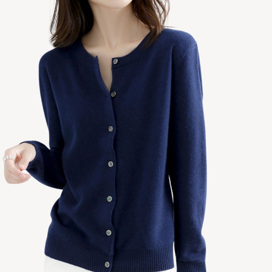 Ladies Soft Open Cardigan Sweater