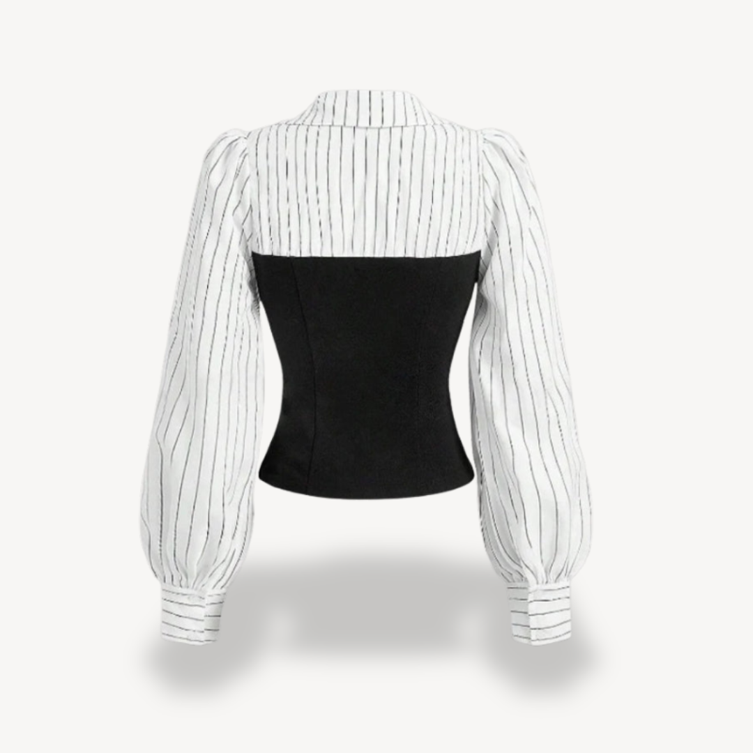 Fashionable Horizontal Sleeve Blouse for Ladies