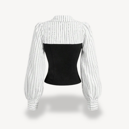 Fashionable Horizontal Sleeve Blouse for Ladies