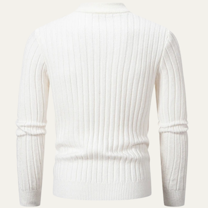 Men's Cozy Fitted Cable Knit Sweater