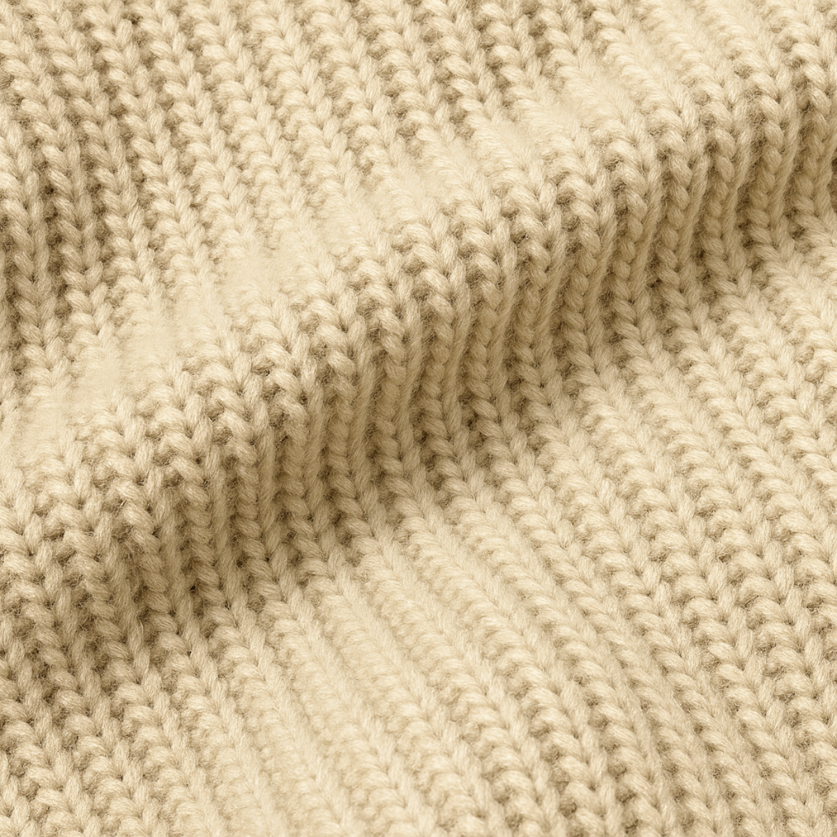 Men's Crew Neck Thick Cable Knit Jumper Sweater