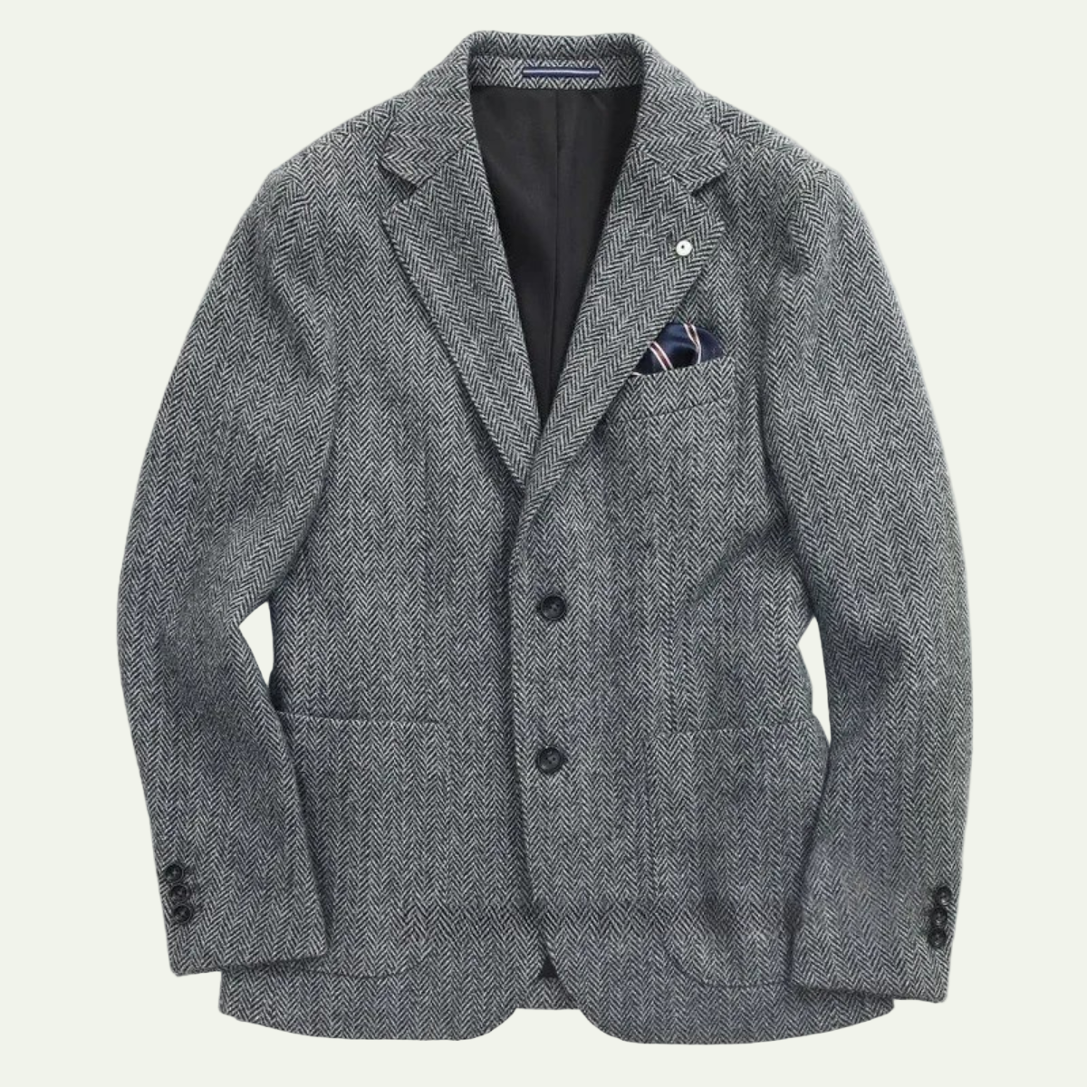 Classic Men's Wool Blazer Jacket