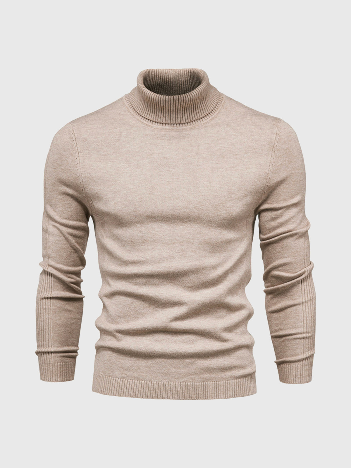 Premium Soft Mens Turtleneck Sweater