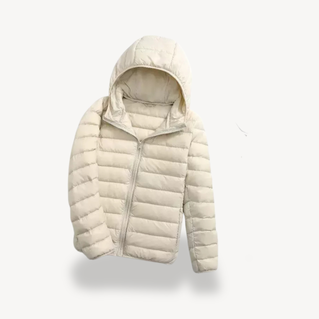 Lightweight Women's Down Filled Parka Jacket