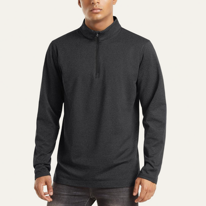 Performance Quarter Zip Neck Sports Shirt