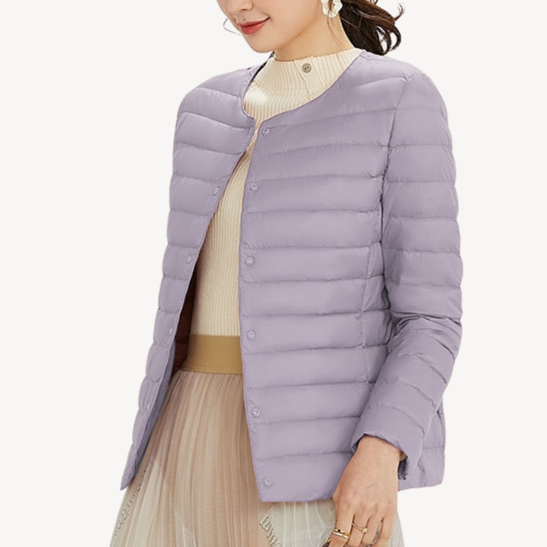Warm Down Filled Coat for Ladies