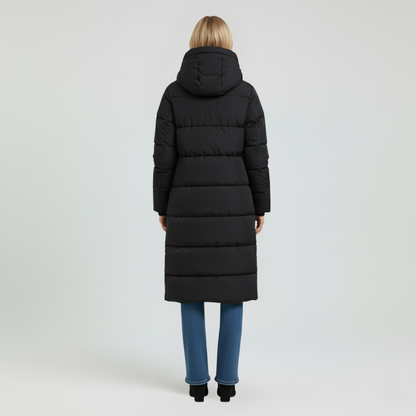 Warm Hooded Parka Coat for Women