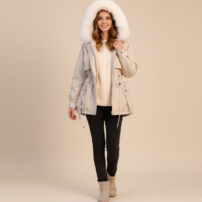 Warm Waterproof Women's Parka Jacket