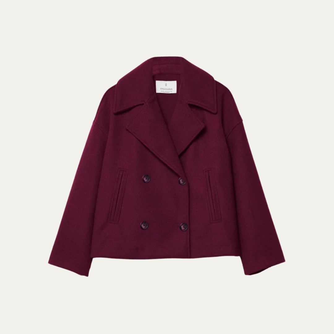 Classic Warm Short Trench Coat
