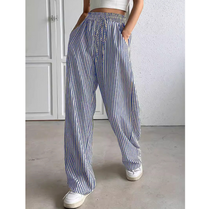 Casual Beachy Wide Leg Summer Pants