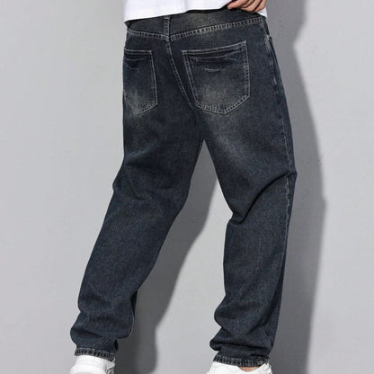 Relaxed Fit Mens Jeans - Multiple Pockets