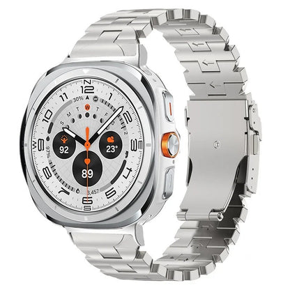 Vibrant Floral Metal Band for 47mm Smartwatches