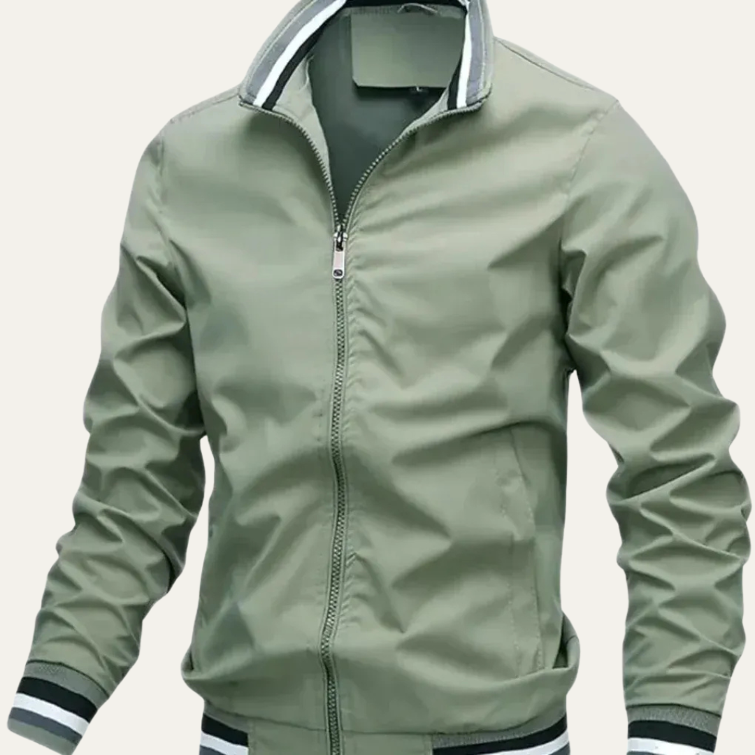 Men's Large Fit Parka Bomber Jacket